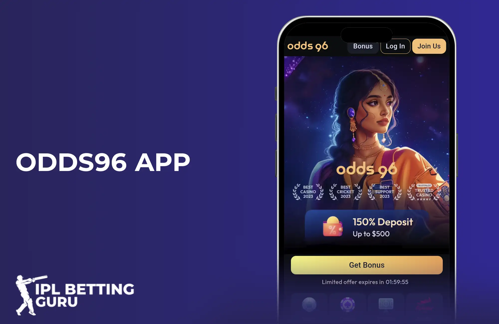 odds 96 mobile app review