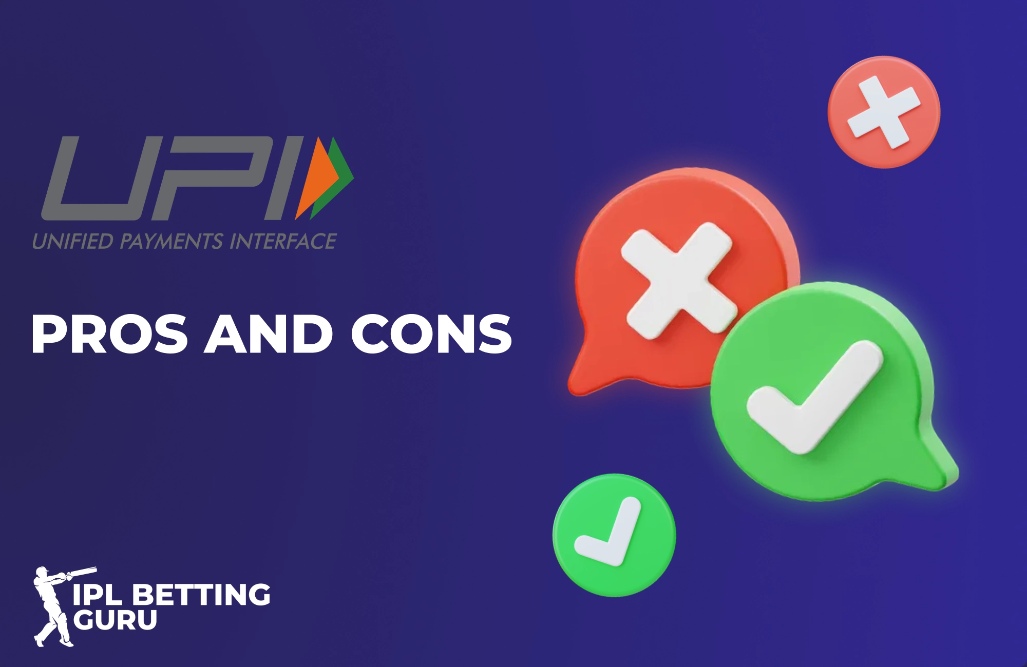 Pros and cons UPI