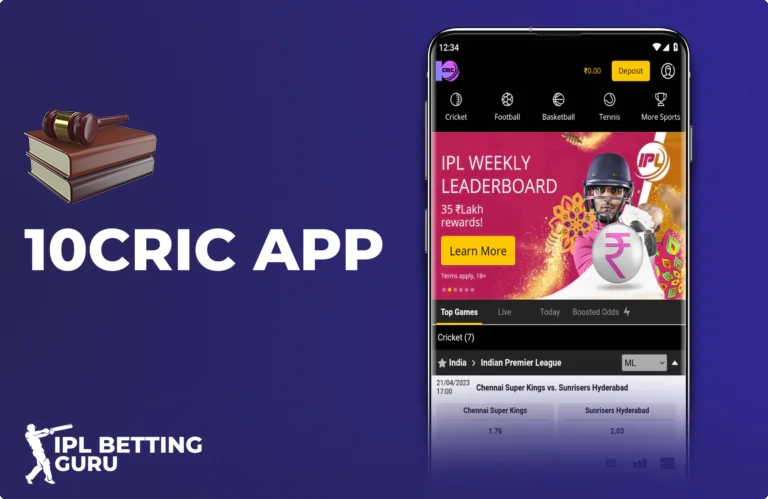 10Cric legal betting app