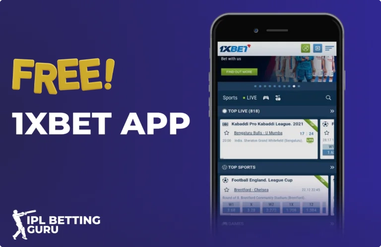 1xbet Free bets mobile app