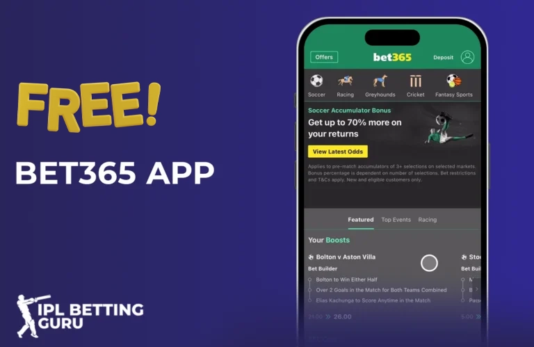 Bet365 Free bets mobile app