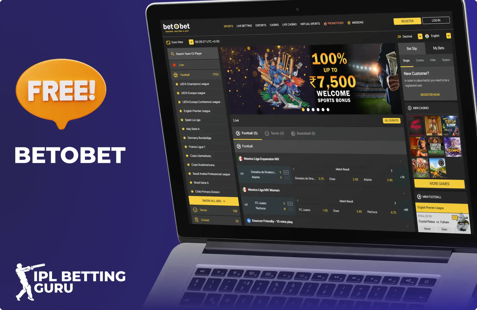 Betobet free bets