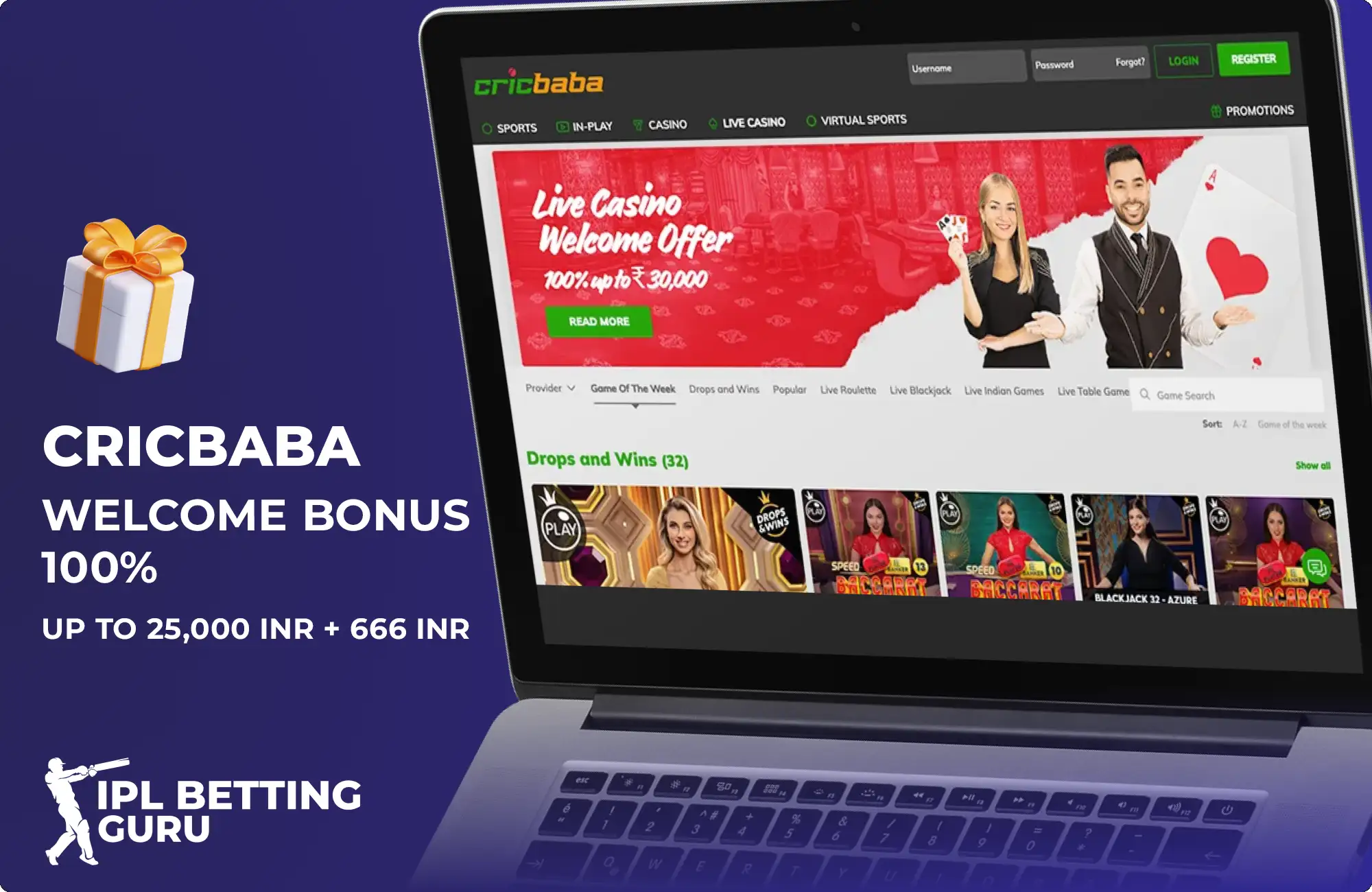 Cricbaba ipl bonus