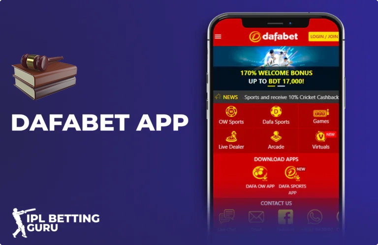 Dafabet legal betting app