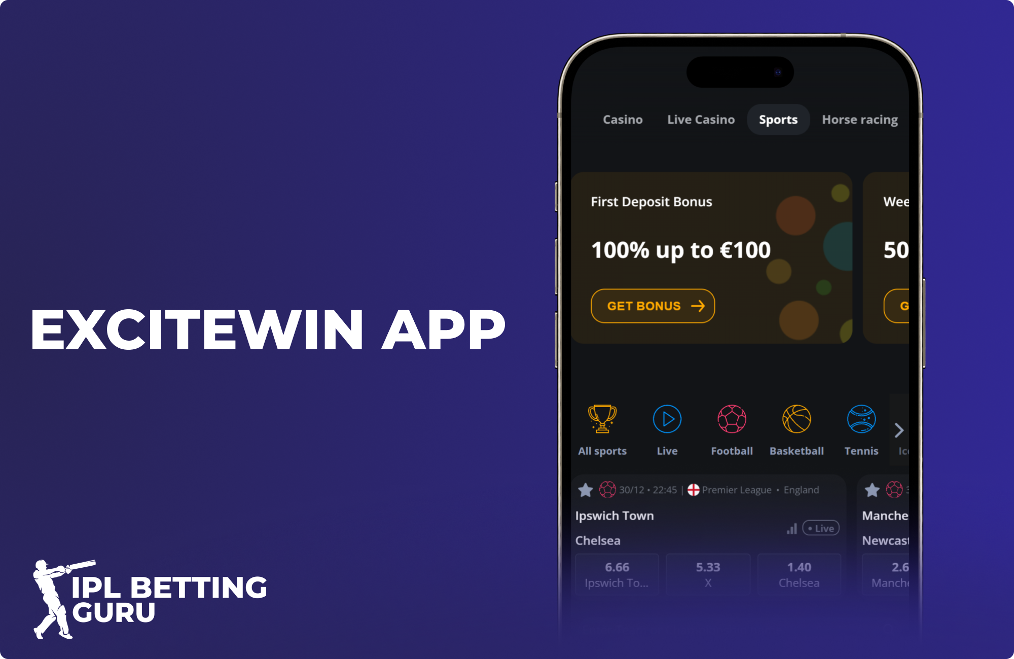 Excitewin Mobile App