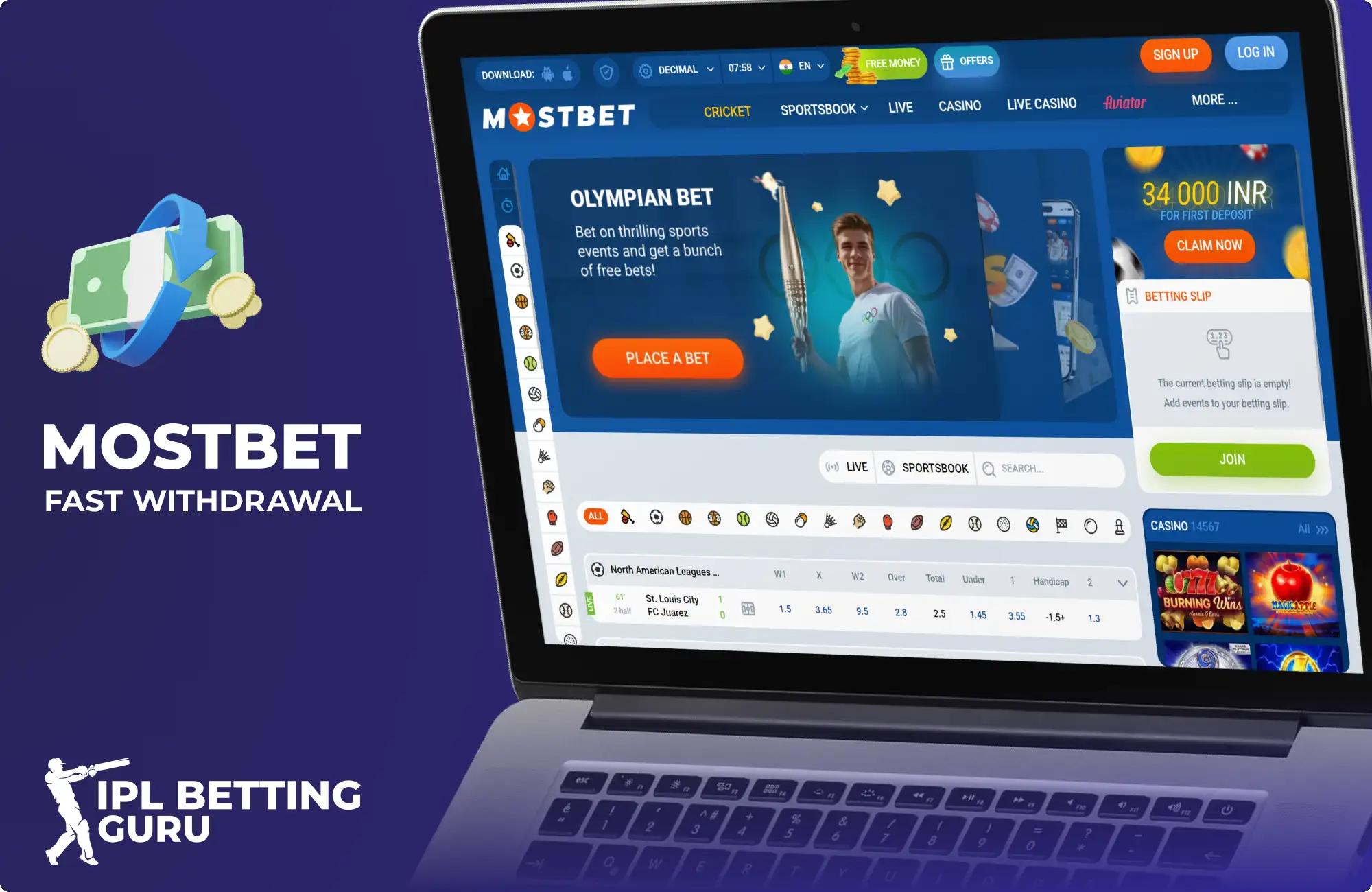 Mostbet fast withdrawal