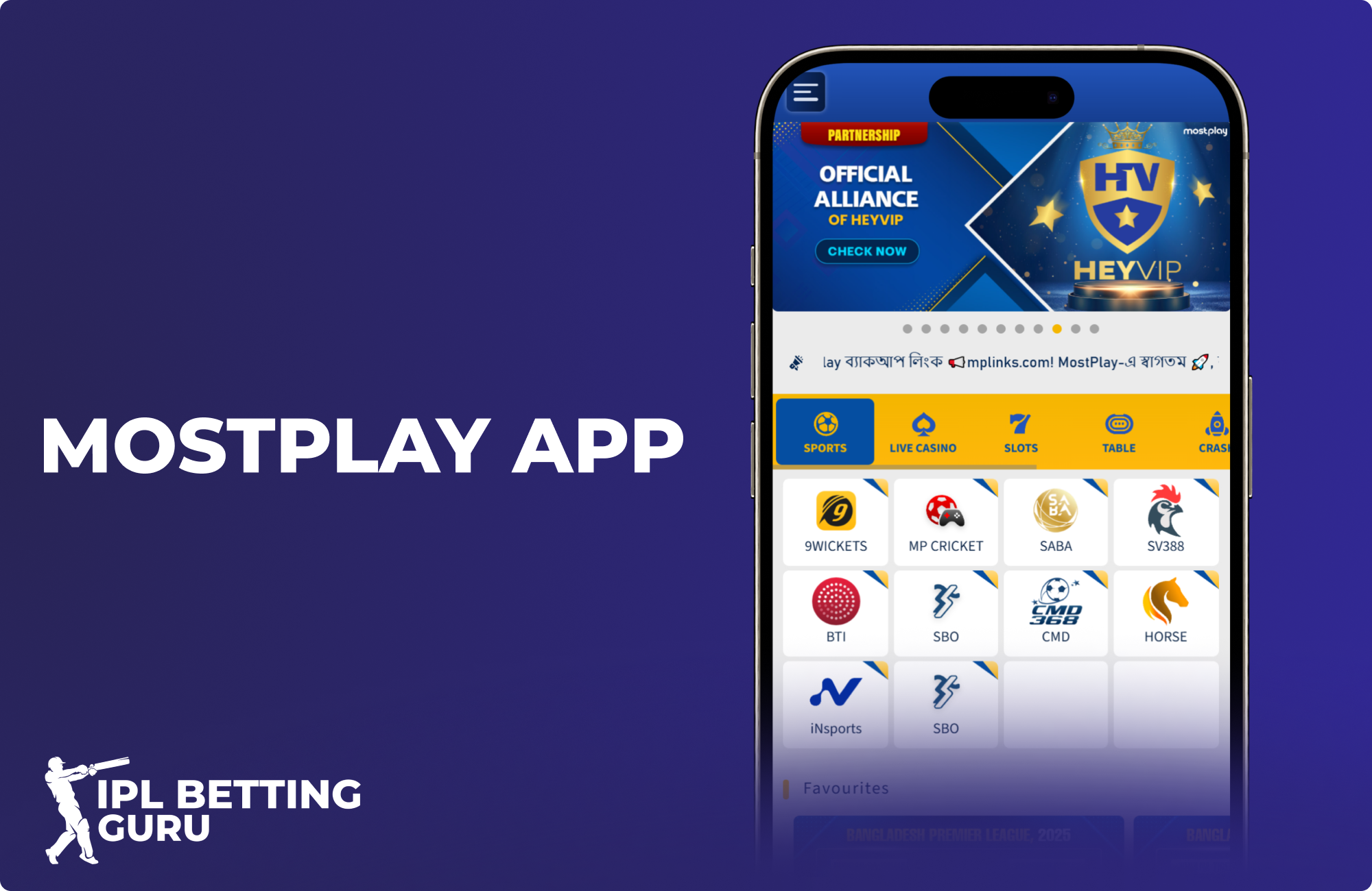 Mostplay Mobile App